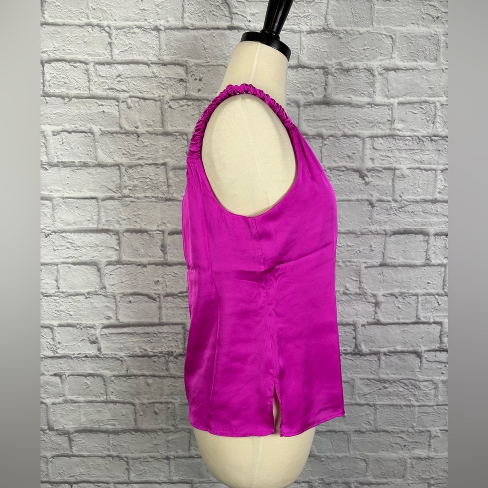 NWT 1.State Pink satin top size S - Picture 6 of 8